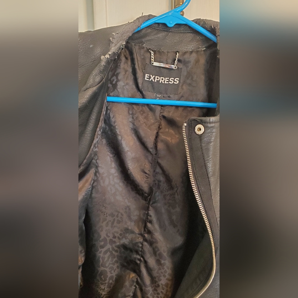 Express Pleather Jacket - Picture 10 of 14